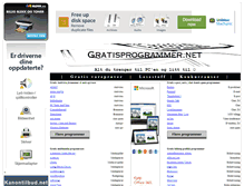 Tablet Screenshot of gratisprogrammer.net
